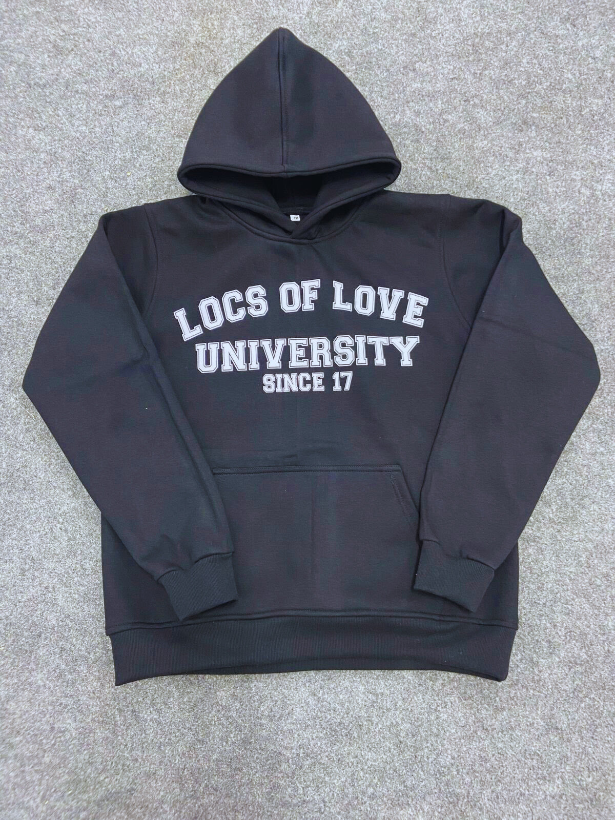 LOCS OF LOVE UNIVERSITY Satin-Lined Hoodie