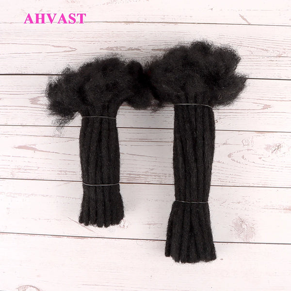 VAST Dreadlock Extensions 100% Human Hair 60 Strands 0.6cm