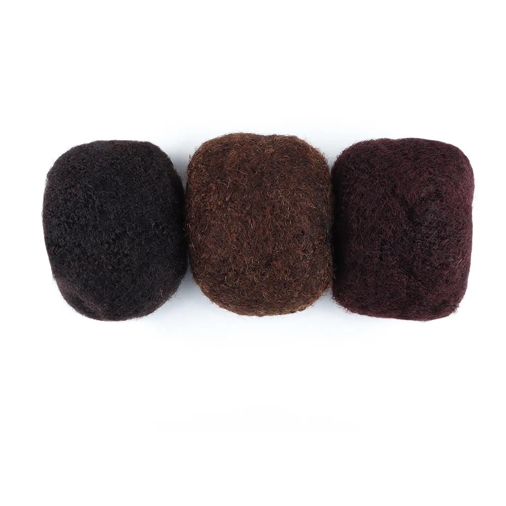 AHVAST Hair bulk Afro kinky Human Hair Bulk wholesale human hair bulk remy Bulk Human Hair Buns For Braiding