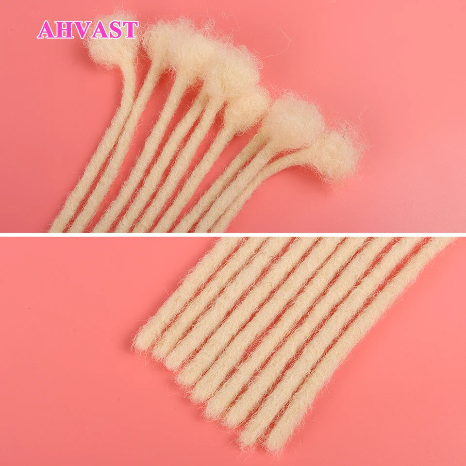 VAST 613 color dreadlocks extensions human hair handmade loc extension human hair dread locks hair extensions