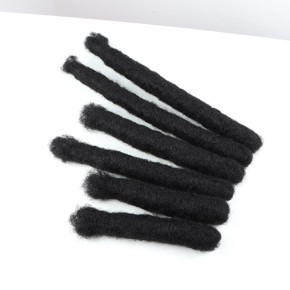 Locsoflove Handmade 3cm/4cm Human Hair Wick Locs Dreadlocks Freadlocks Extension Wholesale Factory Price