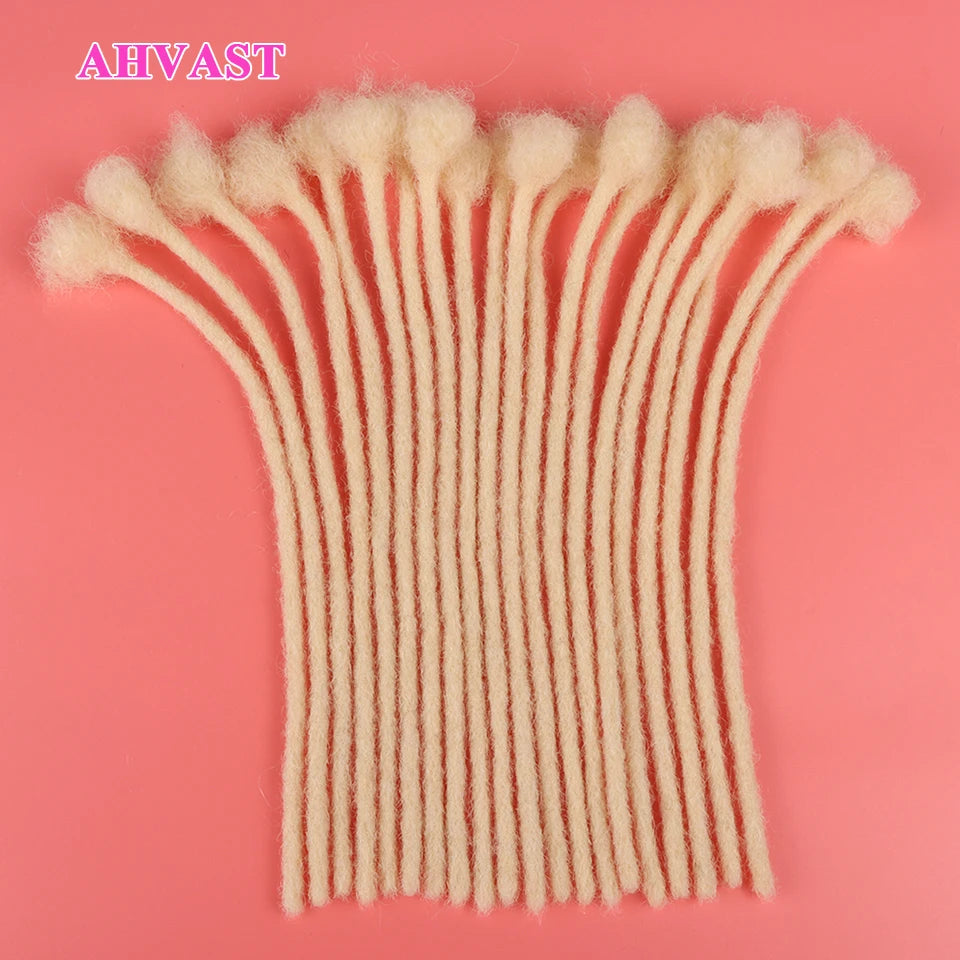 VAST 613 color dreadlocks extensions human hair handmade loc extension human hair dread locks hair extensions
