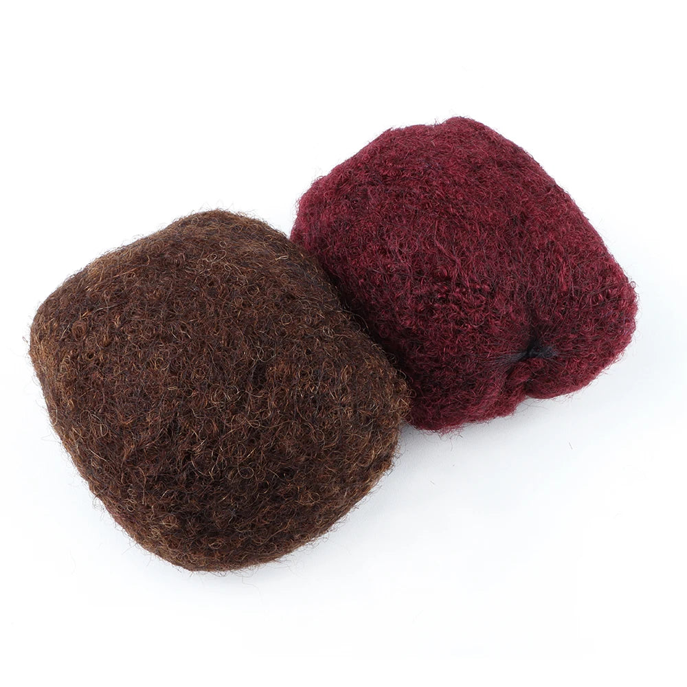 AHVAST Hair bulk Afro kinky Human Hair Bulk wholesale human hair bulk remy Bulk Human Hair Buns For Braiding
