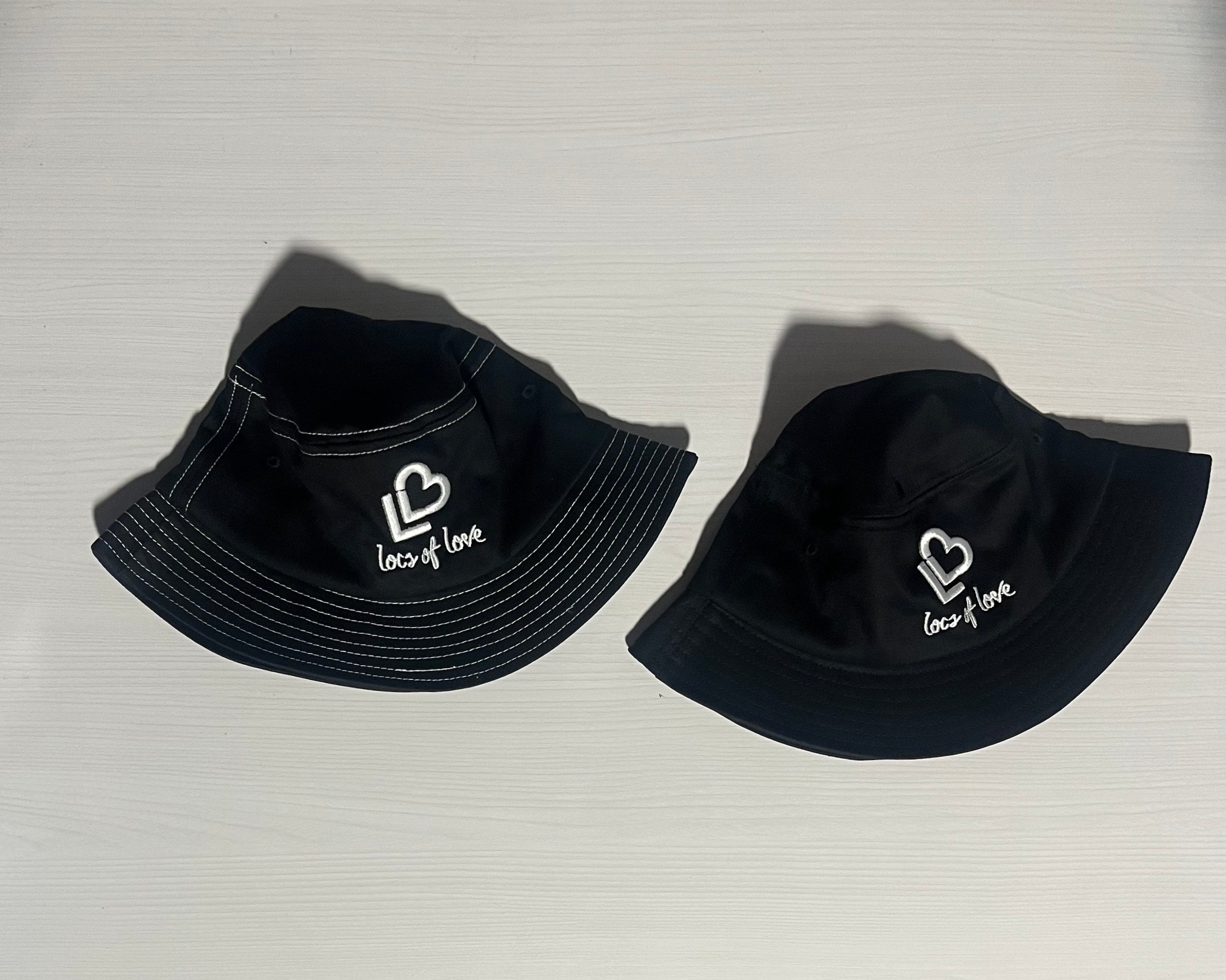 Bucket Hat (Black Stitching)