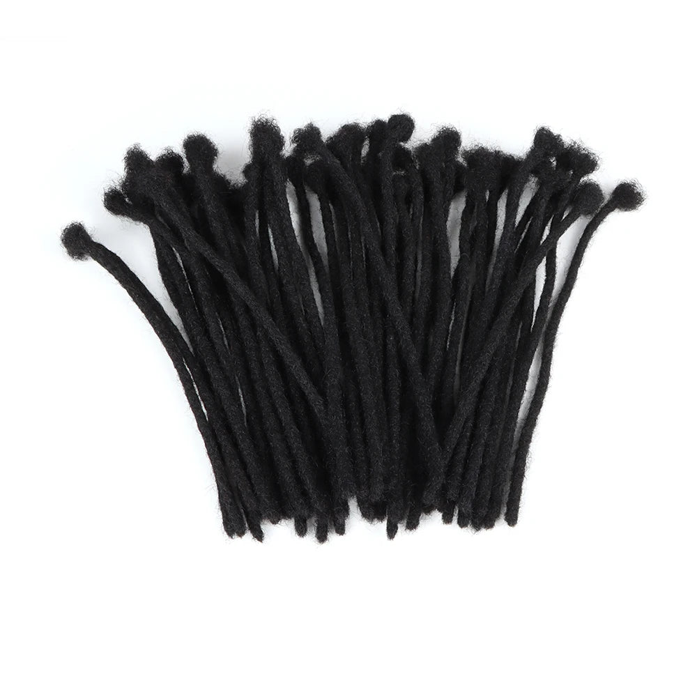 AHVast 100% Handmade Human Hair Locs Dreadlocks Extentions Afro Kinky Curly Hair Wholesale