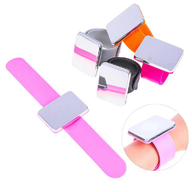 Magnetic Bracelet Wrist Band Strap Belt Hair Clip