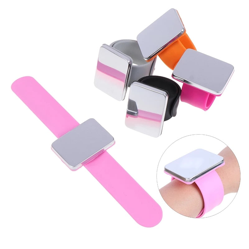 Magnetic Bracelet Wrist Band Strap Belt Hair Clip