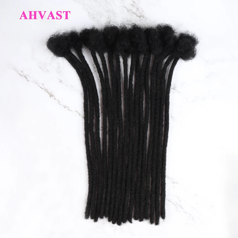 VAST Dreadlocks Extensions 100% Human Hair Tight Afro Kinky Human Hair For Twist Braids Dreadlocks Hair Extensions