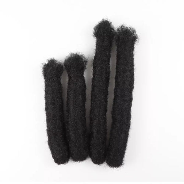 Locsoflove Handmade 3cm/4cm Human Hair Wick Locs Dreadlocks Freadlocks Extension Wholesale Factory Price
