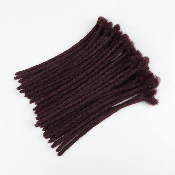 99J Color Vast Crochet Hair Dreadlocks Locs Braiding Hair Extensions100% Human Hair Dreadlock 20 Locs