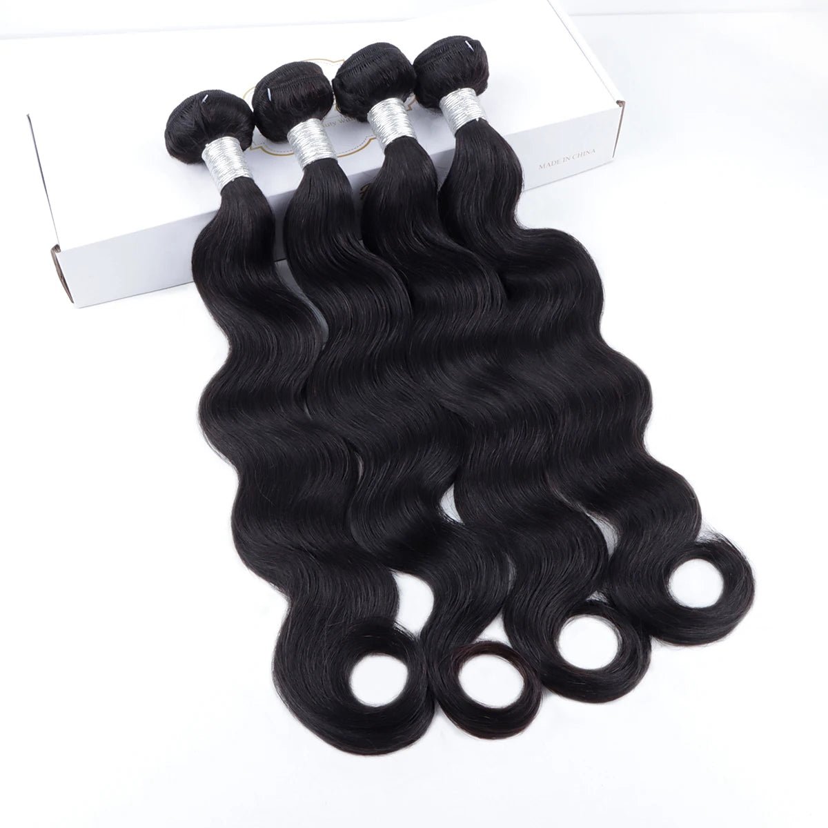 VAST Hair Body Wave Bundles Wholesale 100% Remy Human Hair Extension Natural Color