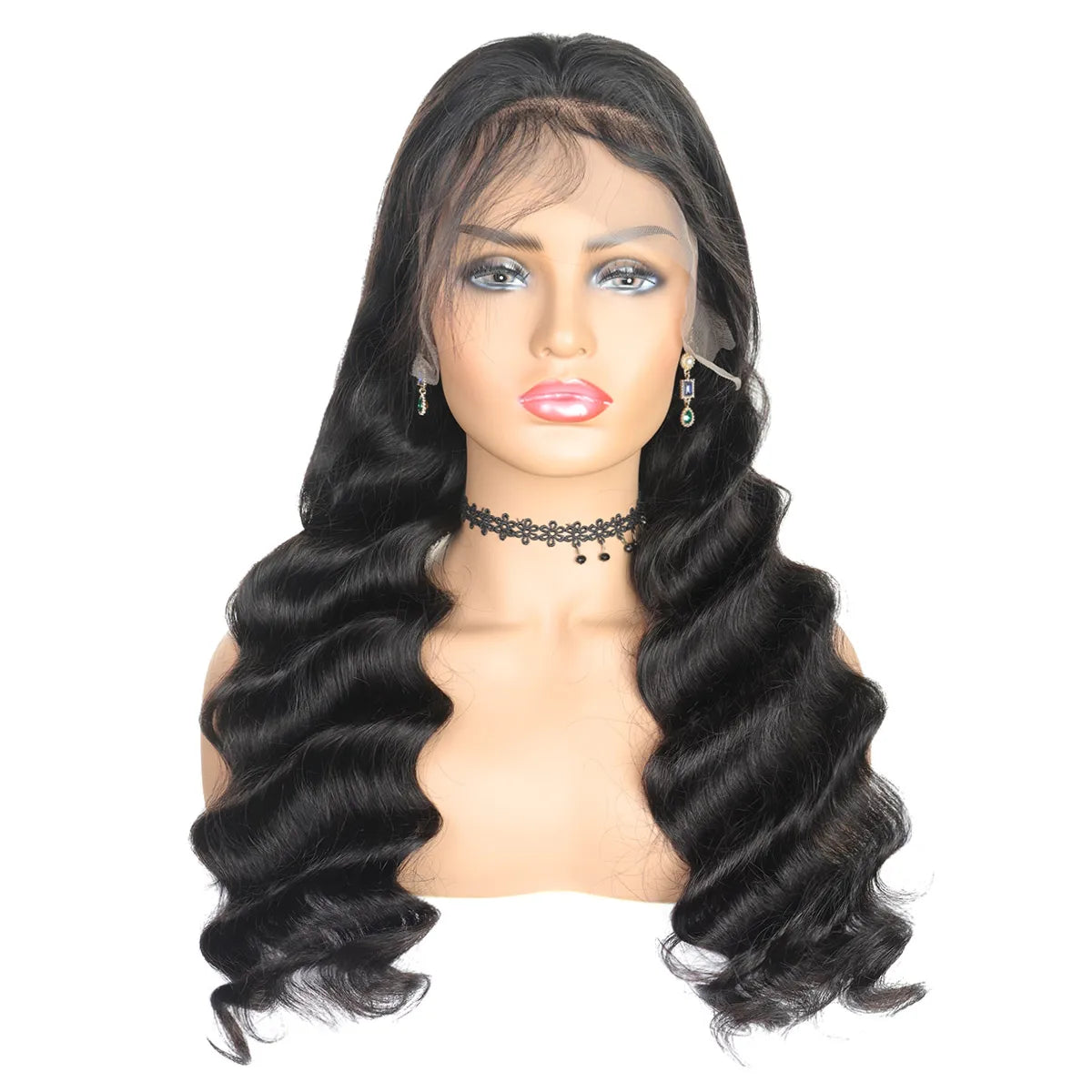 VAST Brazilian Transparent HD Lace Front Wigs Water Deep Wave Indian Virgin Pre-plucked Human Hair Wigs Yexin For Black Women