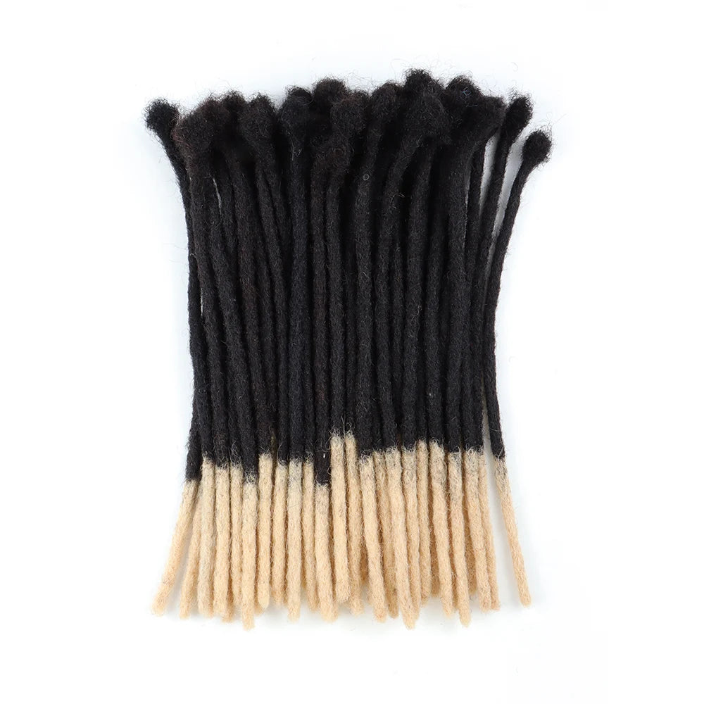 Locsoflove 100% Human Hair Dreadlocks Locks Extension Locs Rastas Humano Black Man