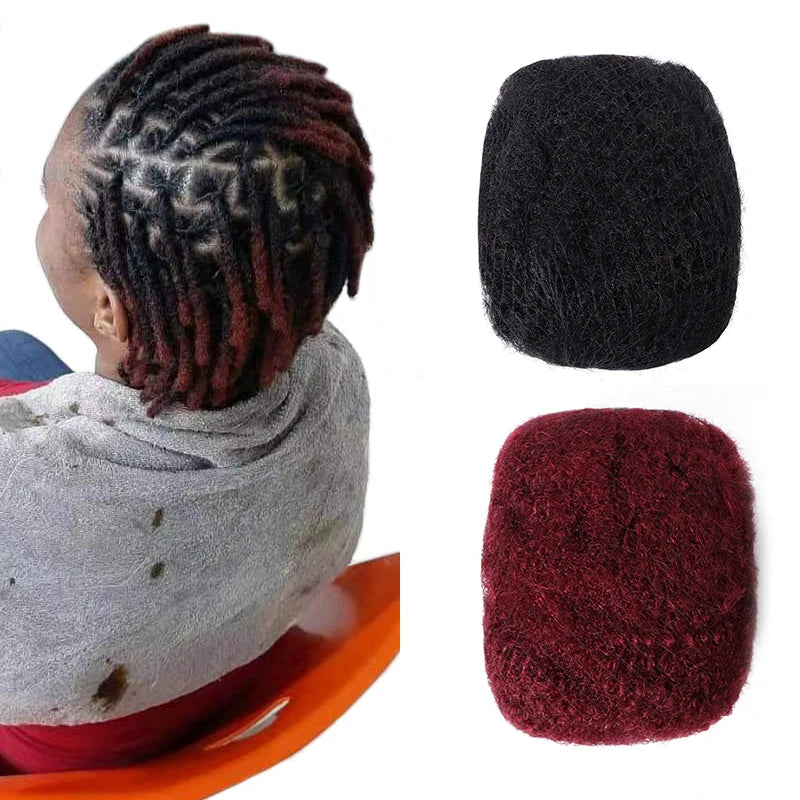 AHVAST 8 Inch  Afro Kinky Hair Bulk Real Human Hair For Dreadlocks 30g/Pack  Remy Bulk Hair Braiding