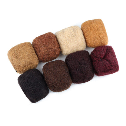 Afro kinky Curly Bulk Human Hair For Locs and Braiding 30g/pc | Natural Balck Color Brazilian Remy Hair Dyeable Bleachable