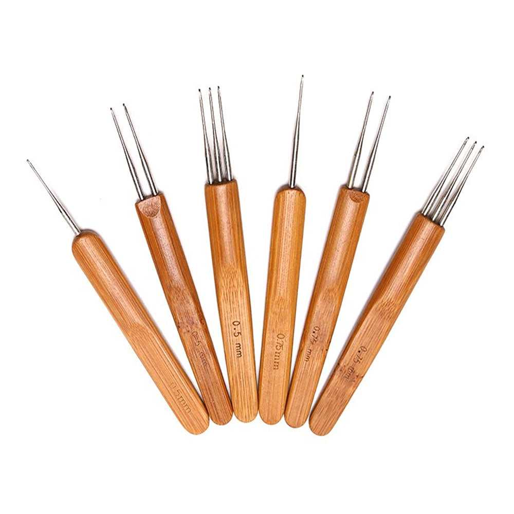 0.5mm Single Double Triple Crochet Needle For Locs