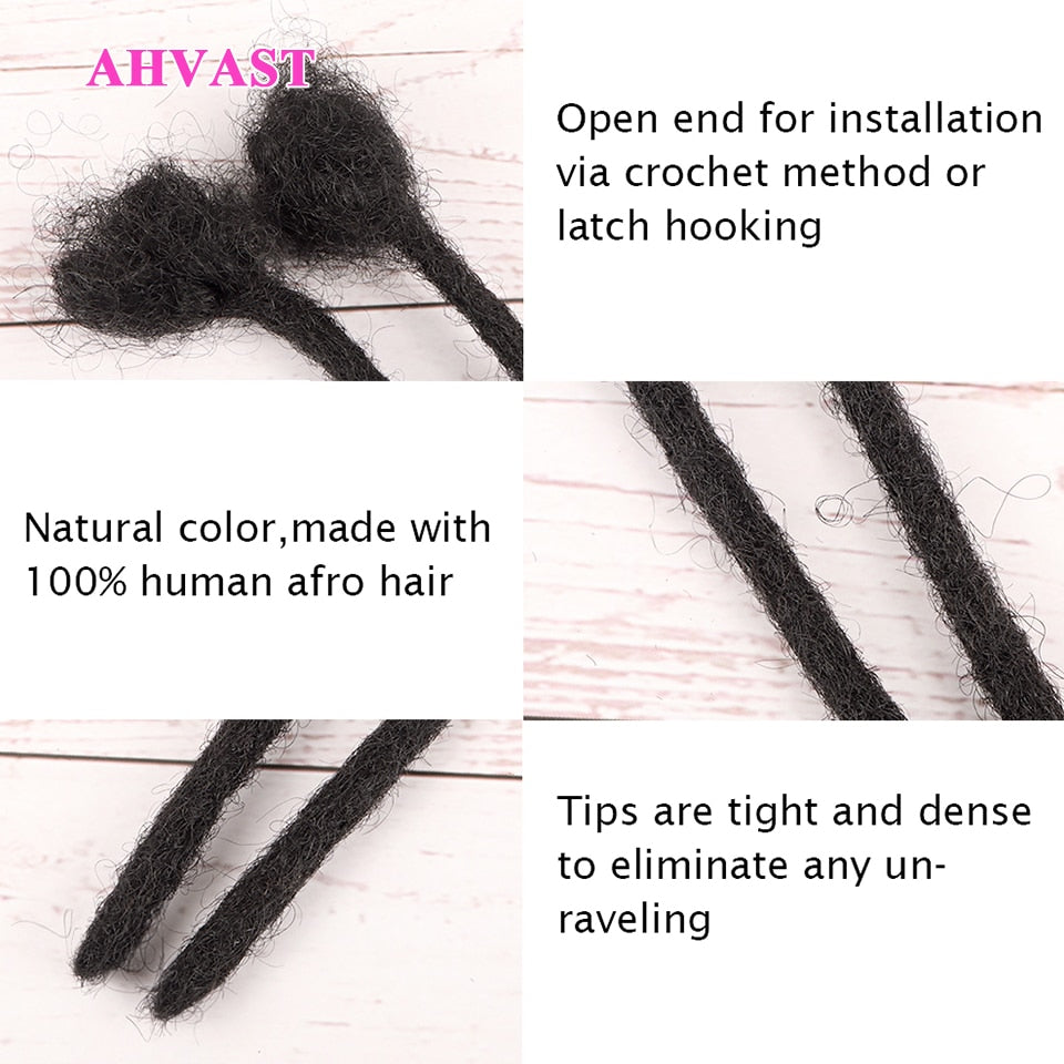 Salt And Pepper Color Cheap Dread Hair Extension