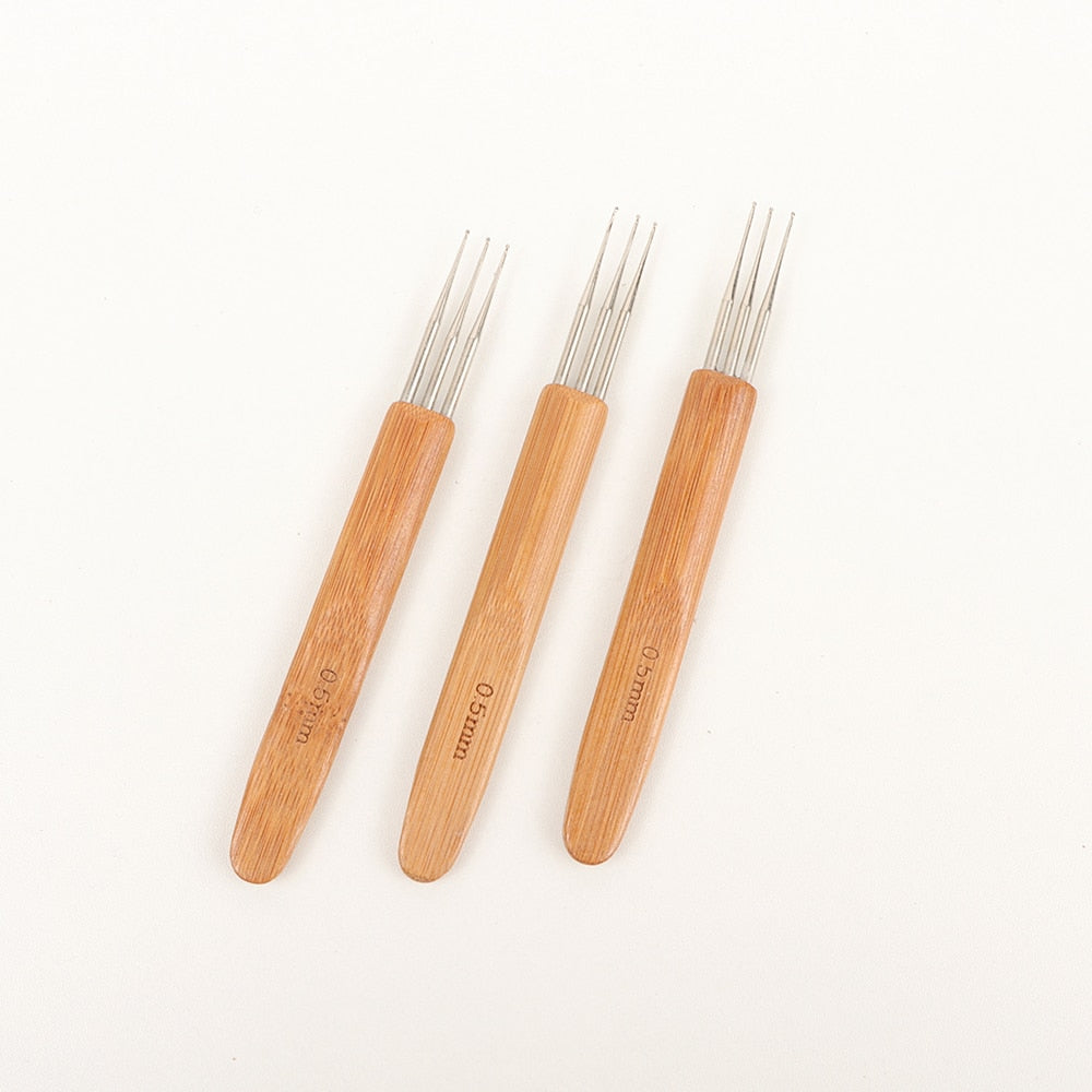 0.5mm Single Double Triple Crochet Needle For Locs