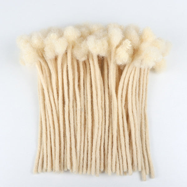 Dreads Extensions 100% Human Hair | Full Handmade 0.6cm Thickness 60 Strands