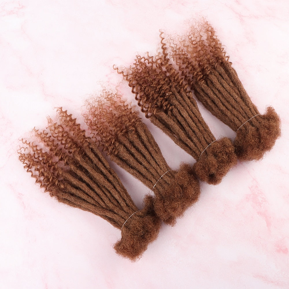 Curly Ends Locs |100% Human Hair Curly Ends Dreads Loc Extension