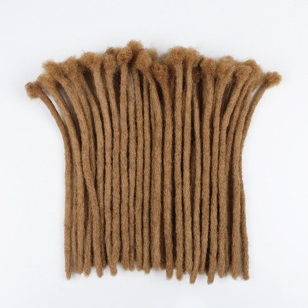 27 Color VAST Dreads Extensions | Human Hair Dreadlocks  100% Handmade 0.6cm Thickness 60 Strands