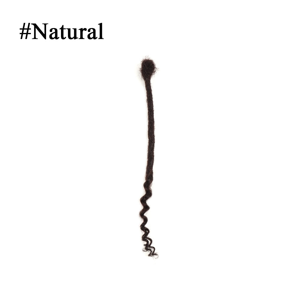 Curly Ends Locs |100% Human Hair Curly Ends Dreads Loc Extension