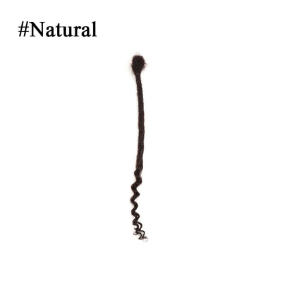 Curly Ends Locs |100% Human Hair Curly Ends Dreads Loc Extension