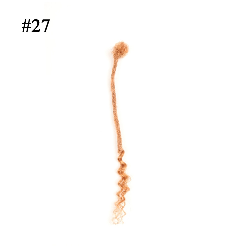 Curly Ends Locs |100% Human Hair Curly Ends Dreads Loc Extension