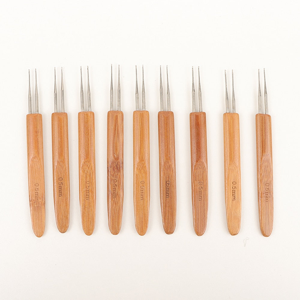 0.5mm Single Double Triple Crochet Needle For Locs