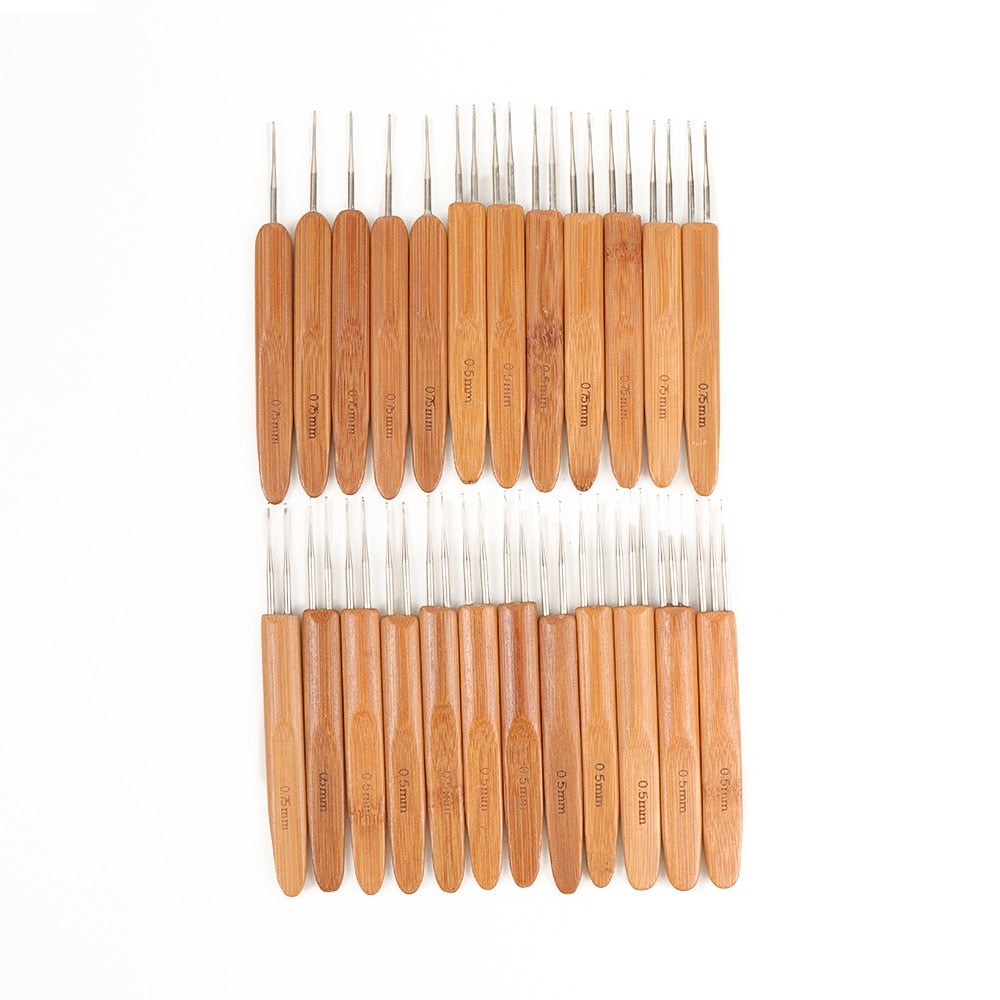 0.5mm Single Double Triple Crochet Needle For Locs