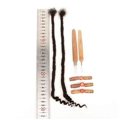 Curly Ends Locs |100% Human Hair Curly Ends Dreads Loc Extension