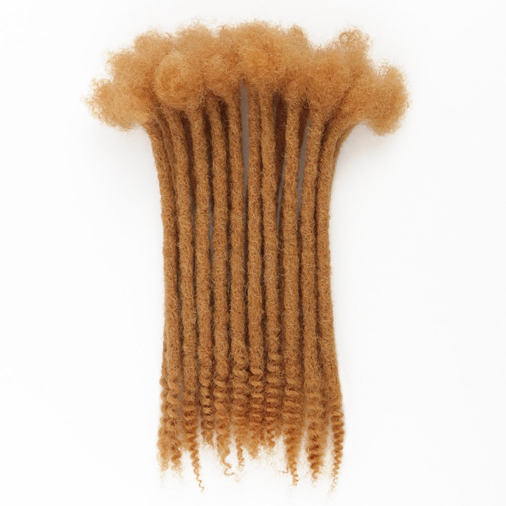 Curly Ends Locs |Human Hair Dreads Extensions