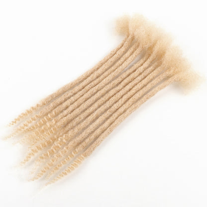 Curly Ends Locs |Human Hair Dreads Extensions