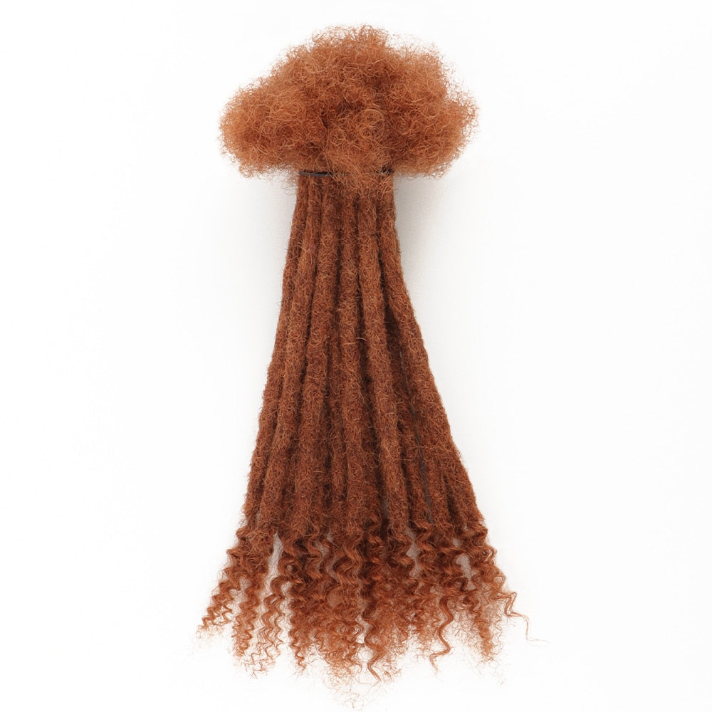 Curly Ends Locs |Human Hair Dreads Extensions