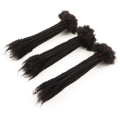 Curly Ends Locs |Human Hair Dreads Extensions