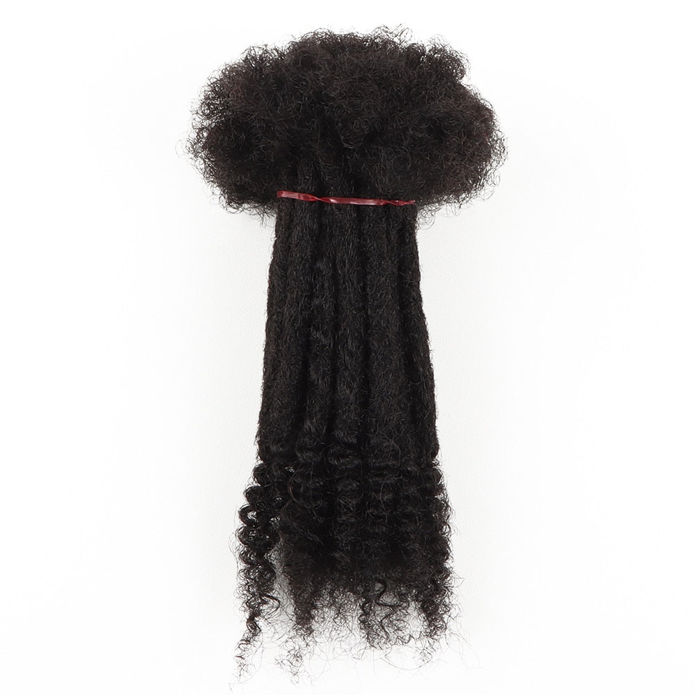 Curly Ends Locs |Human Hair Dreads Extensions