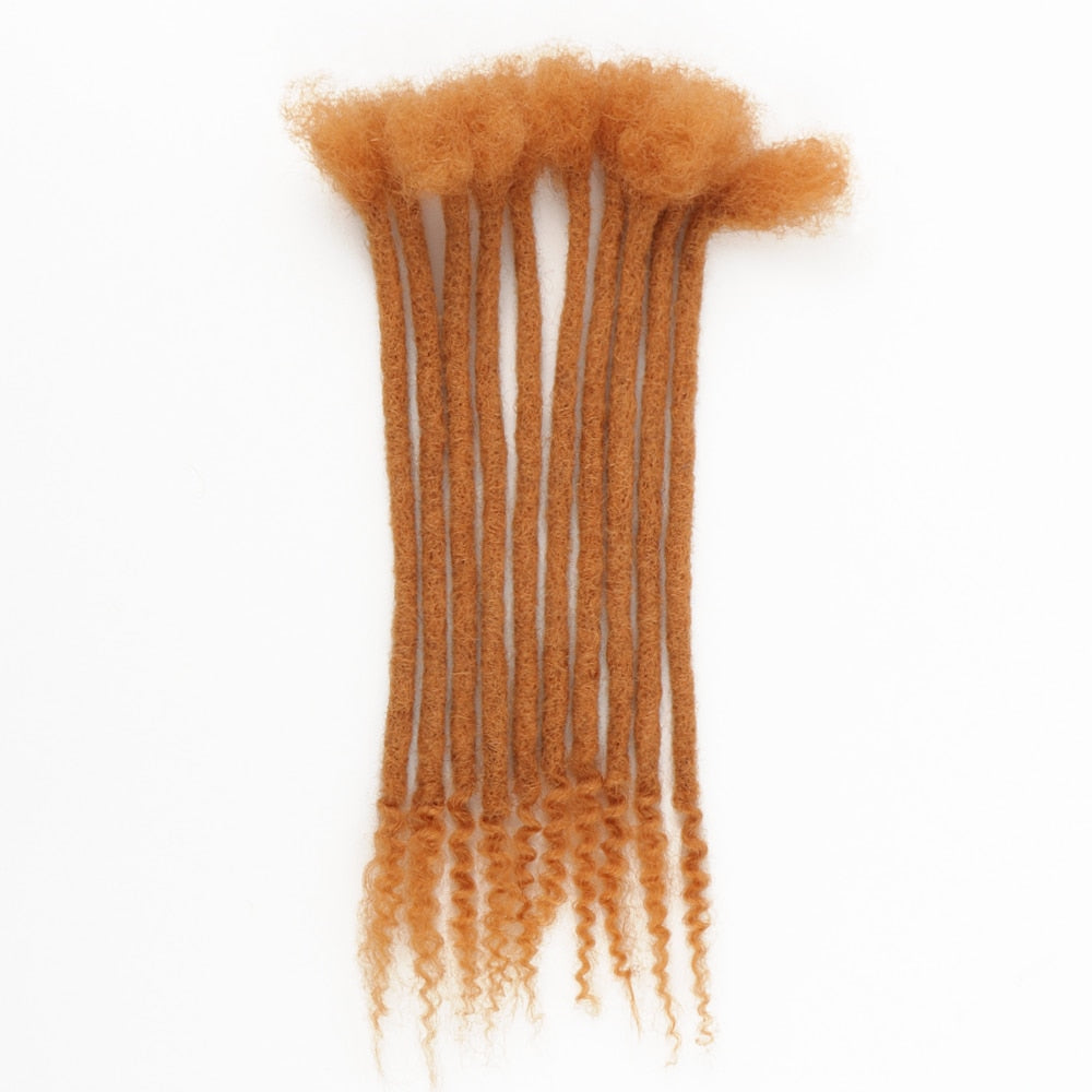 Curly Ends Locs |Human Hair Dreads Extensions