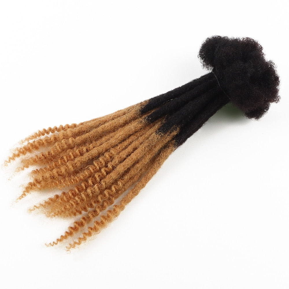 Curly Ends Locs |Human Hair Dreads Extensions