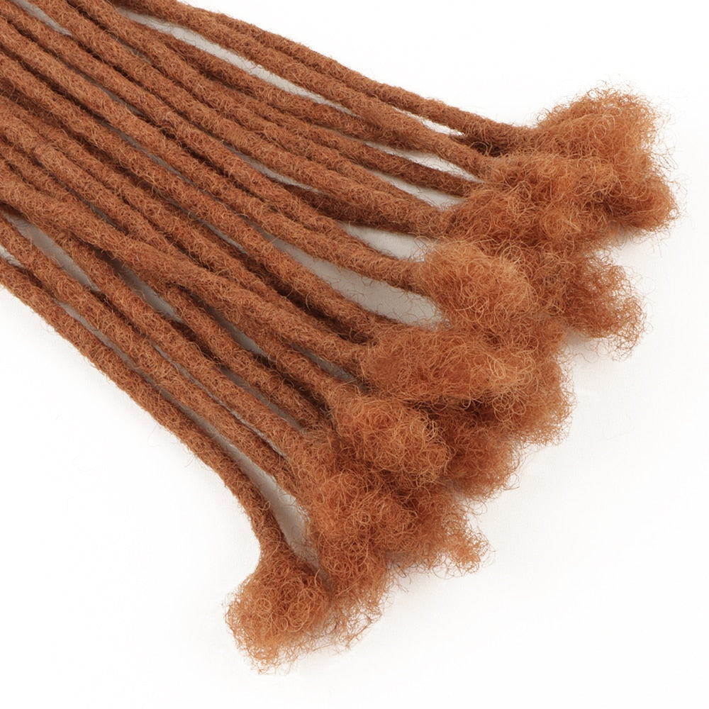 30 Color loc Extension | 100% Handmade Human Hair Dreadlocks