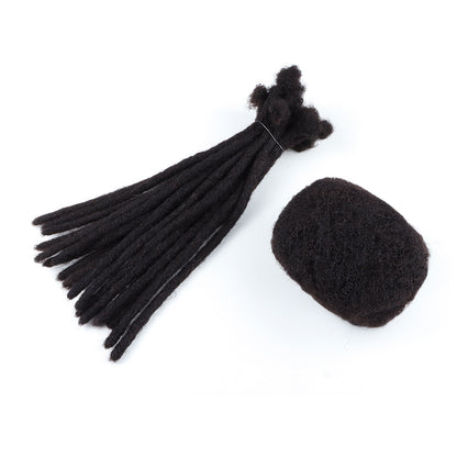 Natural Hair Extension Bulk | Natural Black