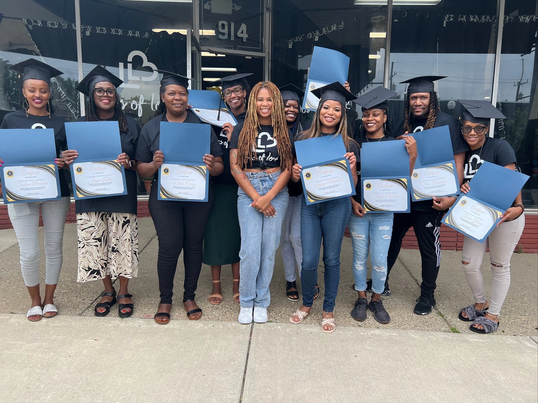 Locs of Love Academy graduates